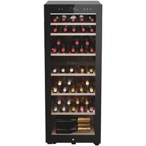 Haier Wine Bank 50 Serie 7 HWS77GDAU1 Cantinetta vino con compressore Libera installazione Nero 77 bottiglia/bottiglie