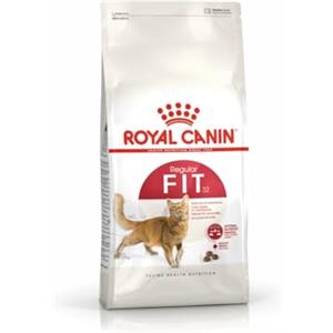 Royal Canin FIT 32 Crocchette per gatti attivi | 2 kg | Alimento completo per gatti adulti | Per supportare il peso e la formazione di boli di pelo