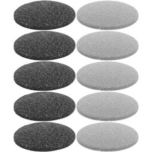 ELAYARD 10 pezzi Smerigliatrice Elettrica per Piedi con Dischi Rotondi Sostituibili Rimozione Calli e Morta Strumento Pedicure Professionale per Uso Domestico Testine Durevoli e Delicate