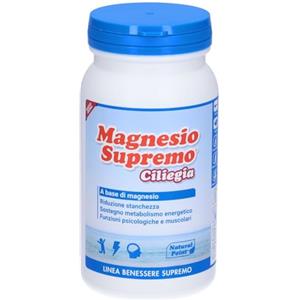 Natural Point Magnesio Supremo In Polvere - Ciliegia - 150 Gr