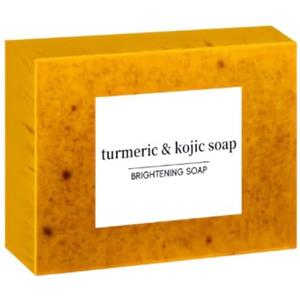 LOPHE Sapone Alla Curcuma, Soap con Acido, Soap con Acido Cogico, Saponetta Detergente Solida Scrub Donna e Uomo, per Peeling Naturale e Tono Pelle Uniforme, 100g