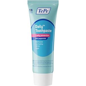 TePe Daily Dentifricio 75 ml - Dentifricio Vegano Delicato con Fluoro per Prevenire la Carie