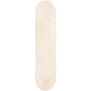 BESTonZON Tavola Da Skateboard Vuota - Skateboard Semplice A Doppia Coda In Legno Naturale - Tavola Da Skate In Legno Skateboard Fai Da Te Per Principianti Per Sostituzione E Pittura