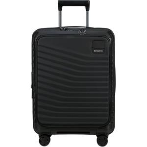 Samsonite Intuo - Spinner S, Gestione espandibile, 55 cm, 42/48 L, nero (nero)