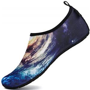 SAGUARO Scarpe da Immersione Uomo Scarpette da Scoglio Donna Scarpe Acqua Piscina Spiaggia Mare Galassia Multicolore 40/41