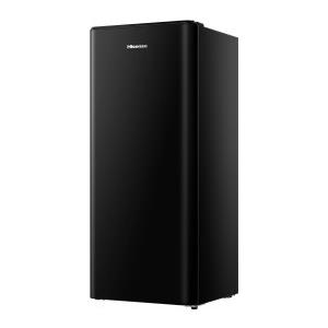 Hisense PRONTA CONSEGNA - SPEDIZIONE IMMEDIATA Frigorifero Monoporta con cella Freezer Libera installazione Classe E Altezza 126 cm Larghezza 51,5 cm Finitura Nero Hisense RR220D4BBE