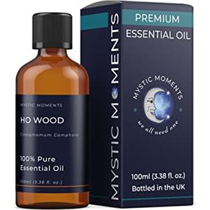 Mystic Moments | Ho olio essenziale in legno 100 ml - olio puro e naturale per diffusori, aromaterapia e massaggio miscele senza OGM vegano