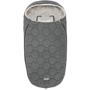 Inglesina Sacco Invernale Passeggino Inglesina, Imbottito, Caldo e Confortevole, Protezione Freddo e Sicurezza, Compatibile con passeggini Inglesina, Stone Grey