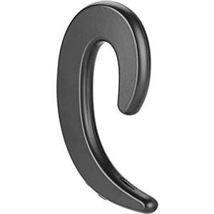 Uxsiya Gancio per l'orecchio a Mani libere Auricolare Auricolare IP X5 Livello Impermeabile Bluetooth Compatto Conduzione ossea Wireless per Guida in Ufficio(Nero)