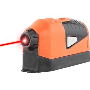 Baceyong Livella laser rossa autolivellante, strumento di misura verticale, linea retta, livella a bolla, guida a raggi infrarossi, marcatore per pavimenti