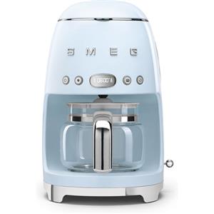 Smeg Macchina da Caffè Filtro 50's Style - Azzurro LUCIDO - DCF02PBEU
