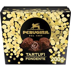 PERUGINA Tartufi Cioccolatini Fondenti, Scatola 200g