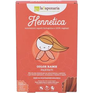 LA SAPONARIA Hennetica Tinta vegetale - PARVATI 100g - Colorazione Capelli