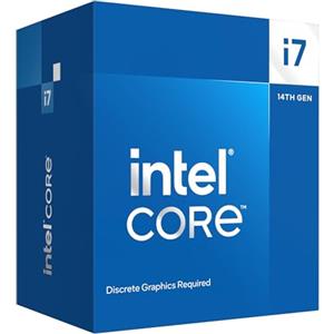 Intel® Core™ i7-14700F per sistemi desktop 14700F 20 core 8 P-core + 12 E-core fino a 5,4 GHz