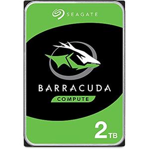 Seagate BarraCuda 2TB, Unità disco interna, 3.5", per PC & PC Portatili, SATA 6 GB/s, 7200 RPM, 64 MB cache, FFP (ST2000DMZ08)