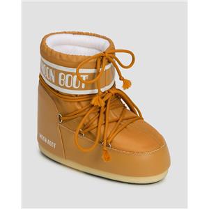 Moon Boot Stivali Da Neve Marroni Moon Boot Icon Low Nylon