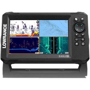 Lowrance Eagle - Ecoscandaglio GPS Chartplotter, Varie Dimensioni, per Pesca, profondità, ProFishing(7,TripleShot HD)