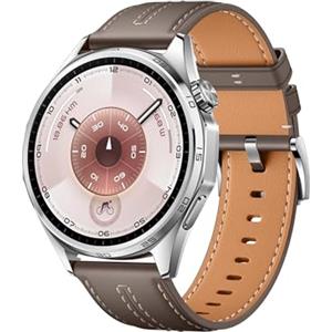 HUAWEI WATCH GT 6 GPS 46mm Smartwatch, Display AMOLED da 1,47 pollici, Fino a 21 giorni, Ciclismo, Oltre 100 Modalità Sportive, iOS e Android, Pagamento NFC, Monitoraggio della Salute, Grigio