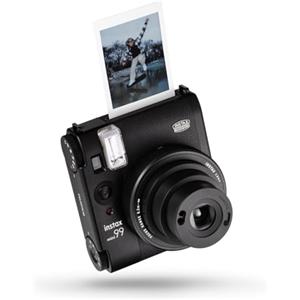 instax Fujifilm INSTAX mini 99 - Fotocamera Istantanea Analogica Premium, Doppio Pulsante di Scatto, Controllo dell'Esposizione e del Flash, 6 Effetti Colore, Design Classico, Dimensioni Stampa 86 mm x 54 mm