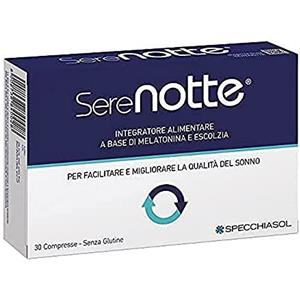 Specchiasol Serenotte, 30 Compresse, 30 unità, 1
