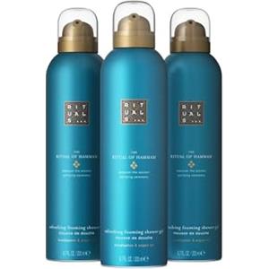 RITUALS The Ritual of Hammam Value Pack 3 Docciaschiuma - Bagnoschiuma con eucalipto e olio d'argan, set regalo donna rinfrescante - 3 x 200 ml