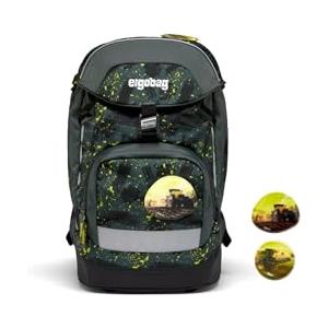 ergobag prime zaino scolastico elementare per bambini, idrorepellente, ergonomico, 20 litro, 1100g