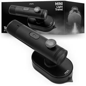 MikaMax Ferro da stiro da viaggio 1300 Watt - Mini ferro da stiro a vapore - Riscaldamento rapido 20 secondi - Ferro compatto per casa, vestiti e viaggi