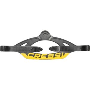 Cressi Mask Strap Professional Group C Black/Gold - Cinturino Dotazione Originale per Maschere da Immersione e Snorkeling, Gruppo C, Nero/Oro, Taglia Unica, Unisex