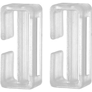 Cressi Mask Strap Loop Large Clear (2pcs)