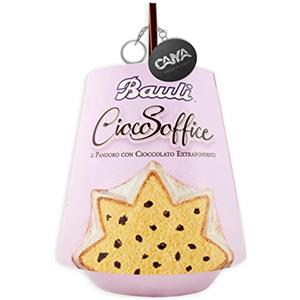 CAIYA Bauli Pandoro Ciocosoffice con Gocce di Cioccolato Extra Fondente, 750 g con Portachiavi - Novita 2022
