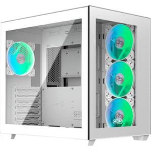 RAIJINTEK Case PAEAN C7 TG4 Mini-Tower Bianco con Finestra e Supporto ATX