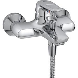 Ideal Standard B9491AA Ceramix Blue Miscelatore esterno vasca/doccia, con accessori, cromato