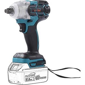 KATSU Tools Avvitatore ad Impulsi a Batteria KATSU FIT-BAT 21V 400N.M 1/2 Senza Batterie (Solo Macchina) 102474