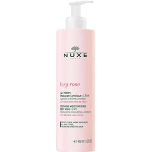 Nuxe Very Rose Latte Corpo Idratante Lenitivo 400 ml - Idratazione e Comfort per Tutti i Tipi di Pelle