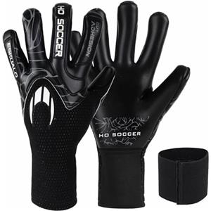 HO Soccer ESKUALO - Guanti da portiere, unisex, per bambini, colore: nero 8