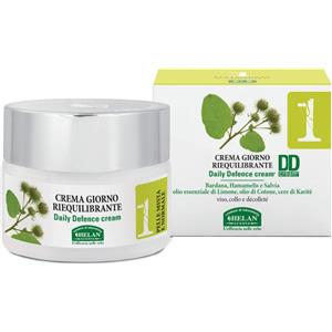 Helan Crema Giorno Riequilibrante 50ml - Per Pelli Miste e Normali con Estratti di Bardana, Hamamelis e Salvia