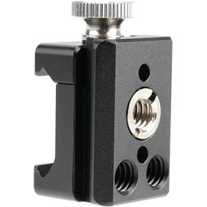 Psdndeww Formaggio Artiglio Fibbia Estensione 1/4 3/8 Posizionamento Fotografia DSLR Camera Slide Cold Boot Formaggio Clip Piastra Artiglio