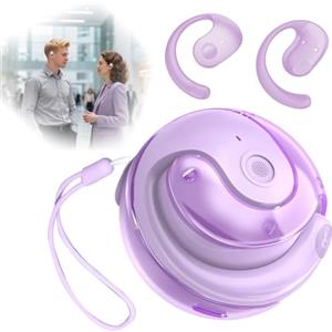 SMD35 Cuffie Traduzione Simultanea 132+ Lingue con App Gratuita a Vita - Traduttore Simultaneo Vocale, Cuffie Bluetooth, Auricolari Traduttori Istantanei per Viaggi Meeting Affari Studio