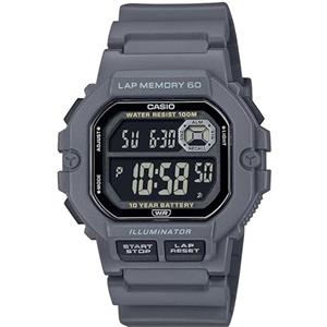 Casio Orologio Digitale al Quarzo Uomo con Cinturino in Resina WS-1400H-8BVCF