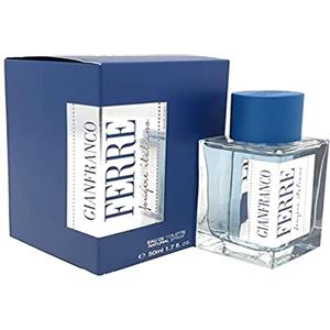 Gianfranco Ferré Fougere Italiano Eau de Toilette da Uomo 50 ml - Aroma Legnoso con Bergamotto e Gelsomino