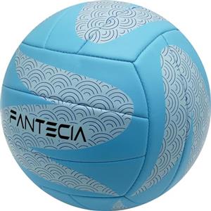 Fantecia Beach Volley, Ufficiale taglia 5 Pallone Pallavolo per Giovanili e Adulti, Soft Volleyball con Pompa