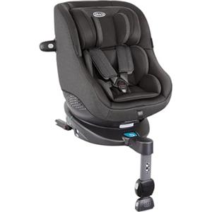 Graco - Turn2Me™ i-Size R129 Seggiolino auto ISOFIX con rotazione di 360°, da 40 a 105 cm (dalla nascita fino ai 4 anni circa), colore Heather