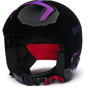 Briko - Casco, Uomo Donna, Viola, Polistirene Espanso, Sci, Vulcano 2.0, Taglia: 2XL
