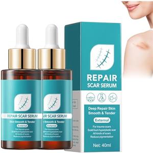 Beslibate 2PC Siero per la Riparazione delle Cicatrici, Scar Serum, Olio di per la Cura dopo OP, Crema per la Riparazione della Cicatrice per Cicatrici Nuove e Vecchie, smagliature, chirurgia, serum8-6