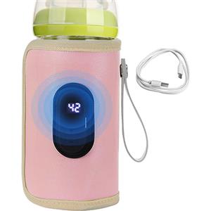 Fravsiu Scaldabiberon, Scaldabiberon, Scaldabiberon Portatile, Scaldabiberon per Tutti i Tipi di Biberon, Scaldalatte Veloce con Display LCD, Scaldabiberon con Controllo Accurato della Temperatura