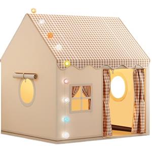 Generico Casetta Stanza Dei Giochi Bambini Interno Casa Giochi Grande Spaziosa Base Montaggio Facile Materiale Resitente Per Cameretta Lettura Gioco Imaginativo Da Gioco Per Interni