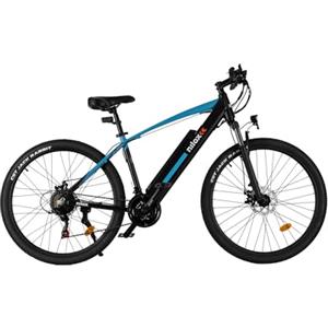 Nilox, E-Bike X6 SE, Mountain Bike con Pedalata Assistita, 90 km Autonomia, Freni a Disco Tektro, Cambio Shimano da 21 Velocità, Ruote 27.5" x 2.10", Batteria Removibile da 36 V 13 Ah