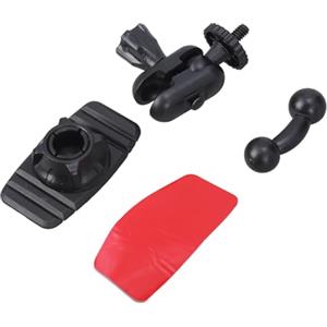 Psdndeww Doppia vite filettata maschio rimovibile da 1/4 di pollice per fotocamera DSLR e attacco microfono