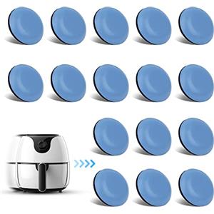 LUTER 16 pezzi di Appliance Sliders, Cursori per Elettrodomestici da Cucina per Bancone Facili da Spostare e Salvaspazio per Macchine da Caffè Friggitrici ad Aria Pentole a Pressione Friggitrici