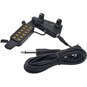 Toyvian 1set Pickup Acustico Per Chitarra Volume e Tonalità Microfono Piezoelettrico Leggero e Compatto Per Strumenti Musicali Fai Da Te